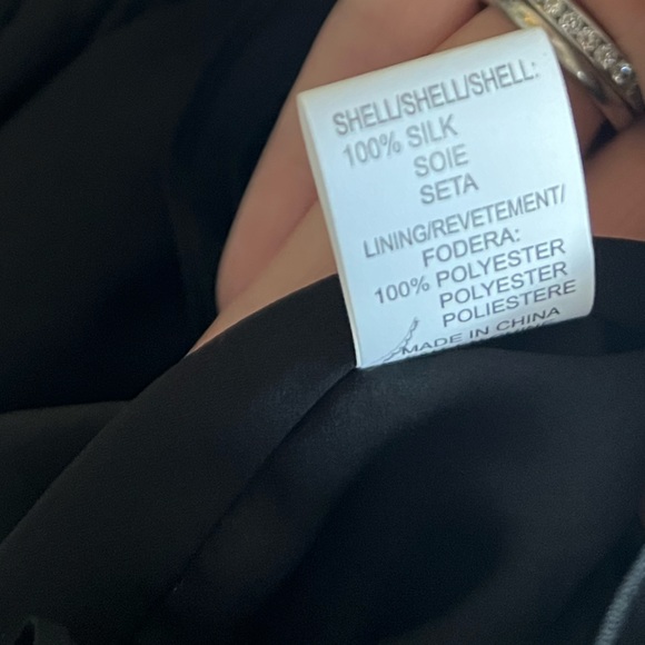 Halston Heritage - Zoe Black Strapless Silk Cocktail Party Dress - Sz 2 - NWOT - Picture 10 of 11